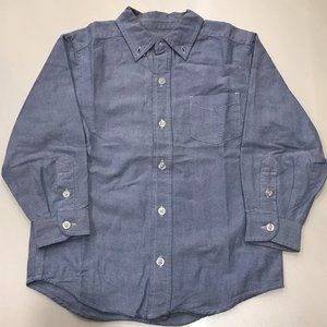 Boys Oxford Button Down Shirt - Size 4 (XS)